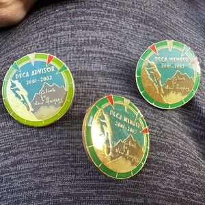 DECA PIN 2001-2002 Climb to New Heights